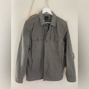 VUORI Men’s Ripstop Jacket Green Size M/L? Stretch Performance Button $89